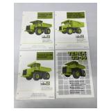 (4) Terex Hauler Brochures-33-14/33-11C/33-09