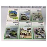 (6) Terex Euclid Truck/Rear Dump Brochures