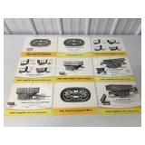 9 Athey Brochures-Trailers/Wagons/Carts/Wheels