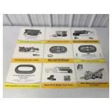 9 Athey Brochures-Trailers/Wagons/Wheels/Tracks