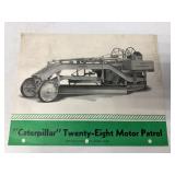 Caterpillar Twenty-Eight Motor Patrol Brochure