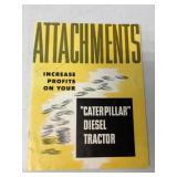 Attachments Caterpillar Diesel Tractor Brochure
