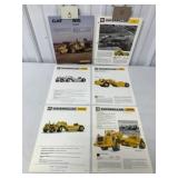 (6) Caterpillar Scraper Brochures-Coal/615/660B