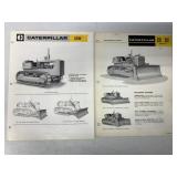 2 Caterpillar Bulldozer/Crawler Brochures-D5/8A