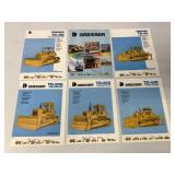 (6) Dresser Crawler Tractor Brochures