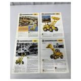 4 Caterpillar Wheel Loader/Log Loader Brochures
