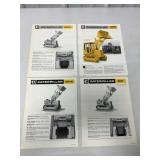 4 Caterpillar Loader Brochures-931B/941/955K