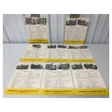 8 Caterpillar Diesel Electric Set Brochures