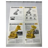 4 Caterpillar Loader Brochures-983B/977L
