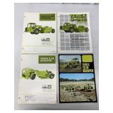 (4) Terex Scraper Brochures-TS-18/S-24/S-23E