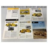 (6) Caterpillar Scraper Brochures-621B/613C