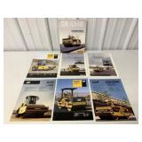 (6) Caterpillar Compactor Brochures