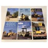 (6) Caterpillar Compactor Brochures