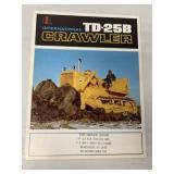 International TD-25B Crawler Brochure