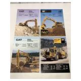 4 Caterpillar Scrapers/Excavators-E300B/E240