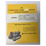 The Caterpillar Diesel D6 Tractor Brochure