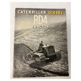 Caterpillar Diesel RD4 Tractor Brochure