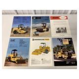 (6) Caterpillar Compactor Brochures