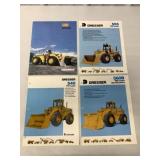 (4) Dresser/International Loader Brochures