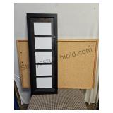 Large Corkboard & Picture Frame NO SHIPPING