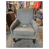 Dining Chair On Casters Good Cond NO SHIPPING