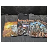 Sleeveless Harley TShirts SZ LG