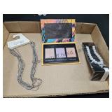 Necklace, Eye Shadow & Pet Necklace