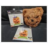 Halloween Mask & Balloons