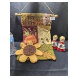 Fall Door Hanger & Homco Chior Singers