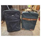 2 Used Suitcases