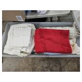 Underbed Storage Of Misc Bed Linens