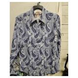 VTG Robert Graham Paisley Button Up M