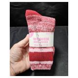 2 PK Womens Socks SZ 4/10 PNK