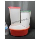 3 Piece Tupperware