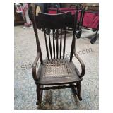 Antique Wood Childs Rocker