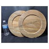 2 Wood Chargers