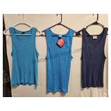 3 Tank Tops SZ X LG