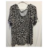 Print Blouse SZ 2X
