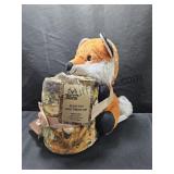 Realtree Fox Plush & Throw Set