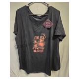 Not My Blood TShirt SZ 1X
