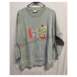 Grinch Sweatshirt SZ XL