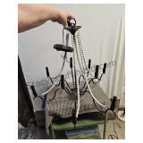 Beaded Candlestick Type Chandelier