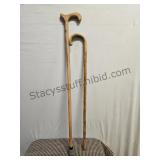 2 Older Walking Canes