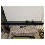 Soundbar, Cords & Remote