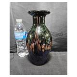 Beautiful Dale Tiffany Mardi Gras Vase