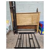 Queen Amish Made Headboard/Frame& Platform