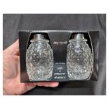 Glass Salt & Pepper Shakers