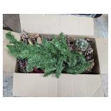 Big Box Of Pinecones & 3 Wreaths