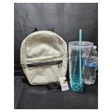Mini Backpack & Travel Cup
