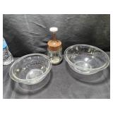 Mixing Bowls & Chopper Used